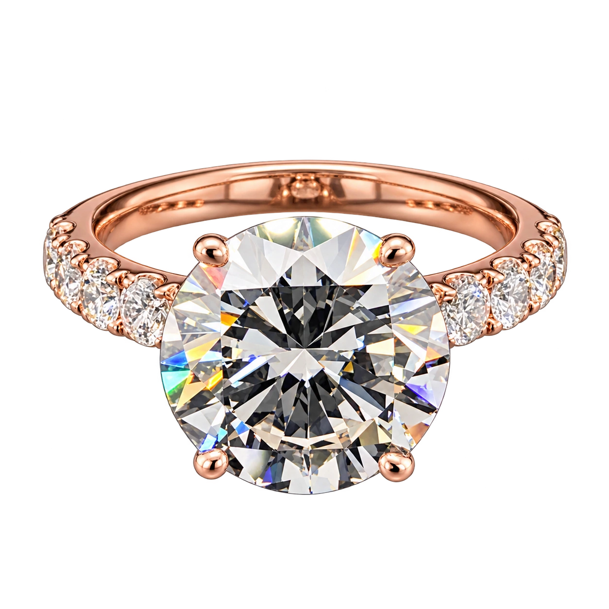 Round Brilliant Engagement Ring